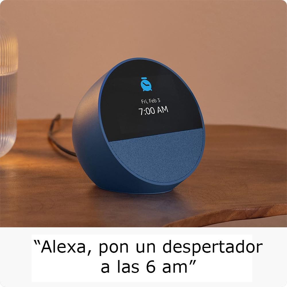 Alexa pop con Alarma
